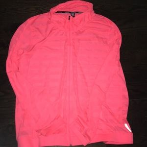 Hot pink windbreaker